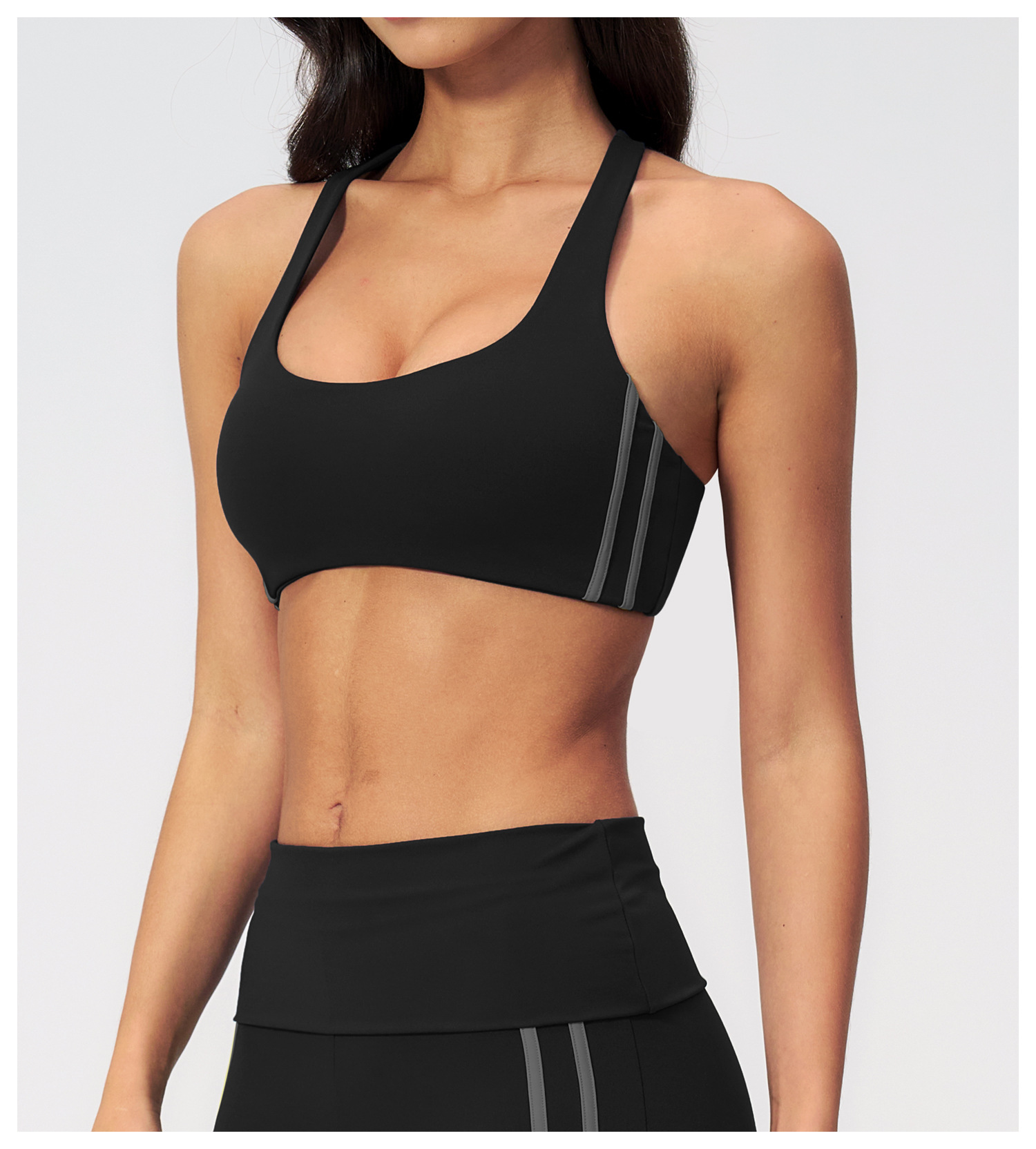 Quick Dry Underwear - Biustonosze sportowe z krzyżowanymi ramiączkami, bielizna