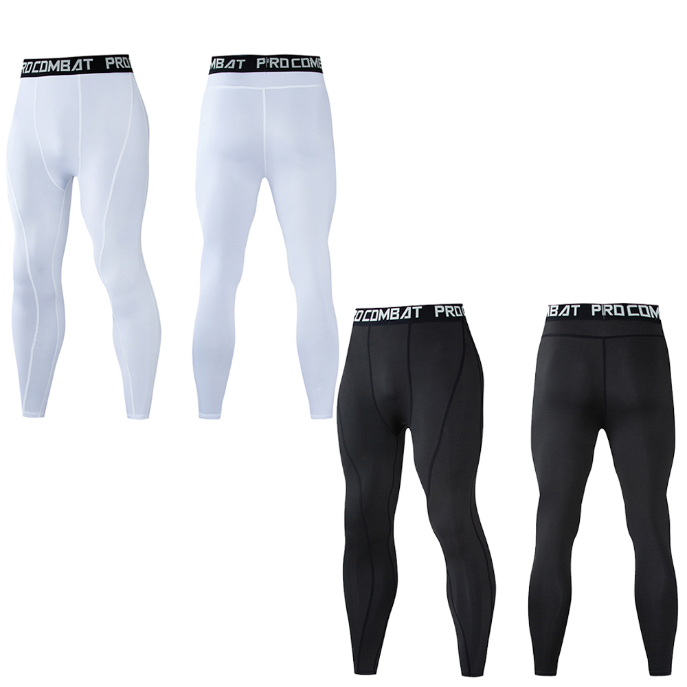 Compression Long Pant - Legginsy Męskie legginsy do biegania na