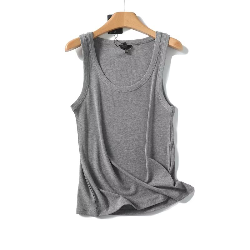Maxdutti Solid Slim Fit letnie – Tank Top Ribbed recenzja i cena