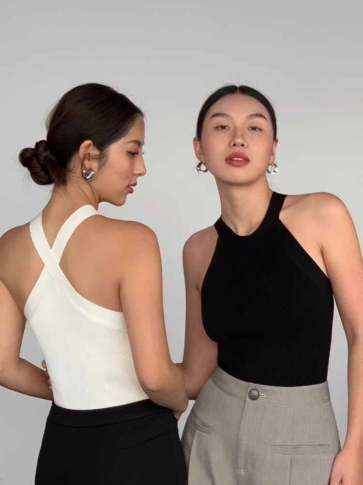 AOSSVIAO 2026 Letnia Krótka Bl – Suspender Tank Top recenzja i cena