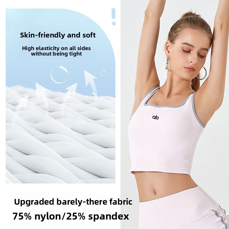 Damski letni prążkowany top do – Tank Top Ribbed recenzja i cena